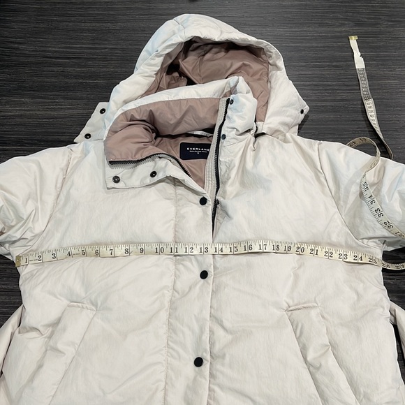 EVERLANE HOODED BELTED COAT SIZE M - Picture 8 of 11